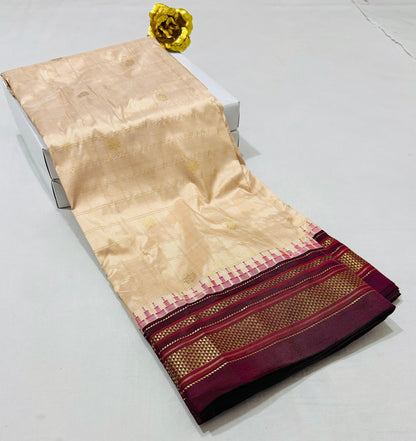 Pure Silk Ilkal Paithani Saree