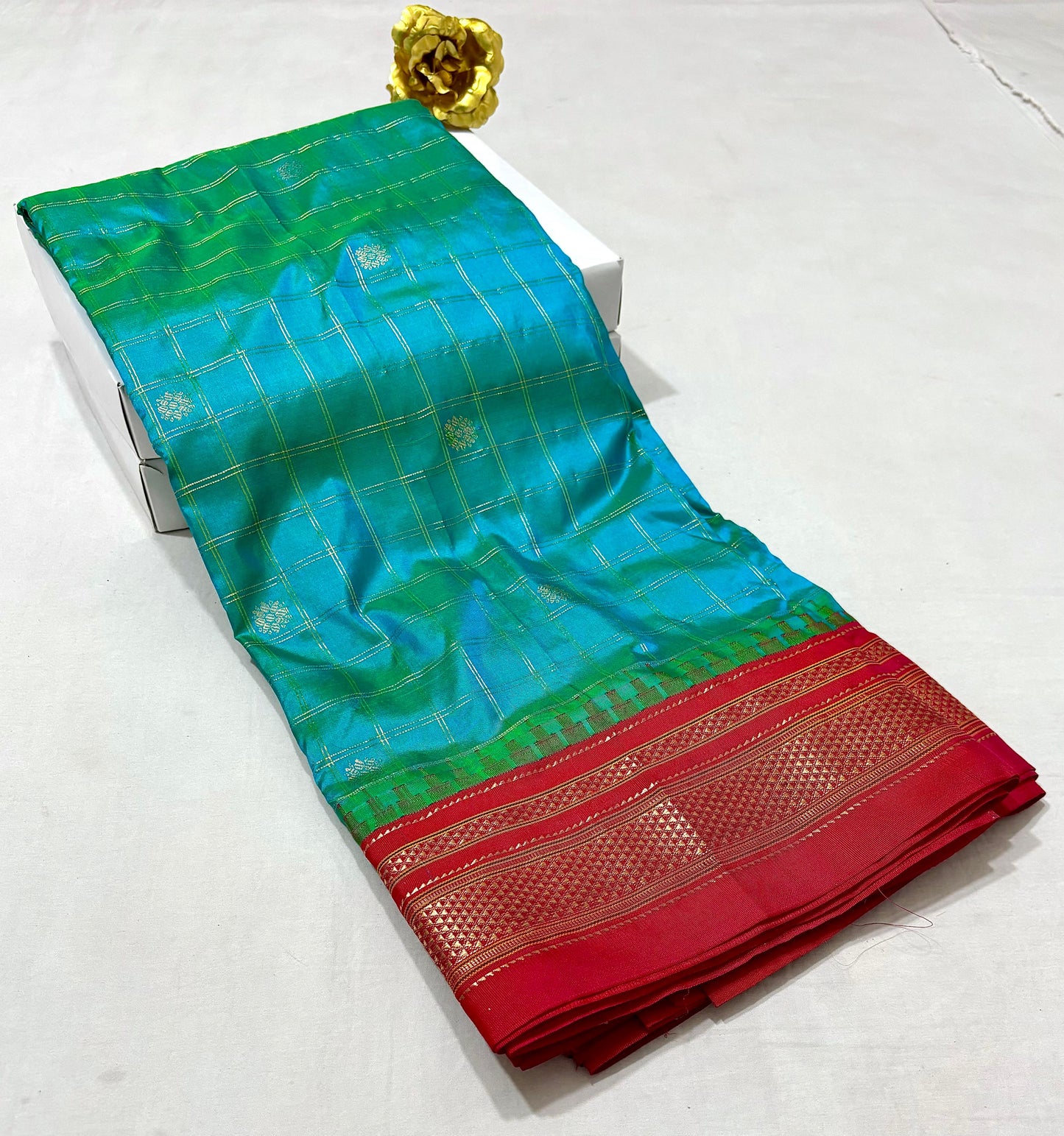 Pure Silk Ilkal Paithani Saree