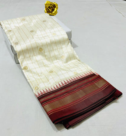 Pure Silk Ilkal Paithani Saree