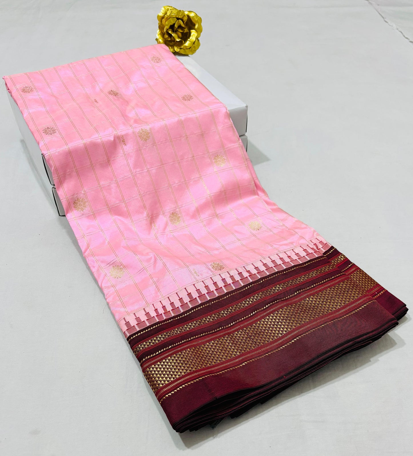 Pure Silk Ilkal Paithani Saree