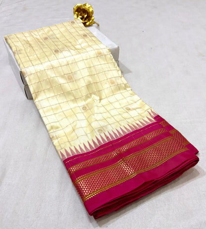 Pure Silk Ilkal Paithani Saree