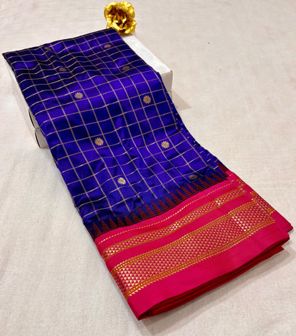 Pure Silk Ilkal Paithani Saree