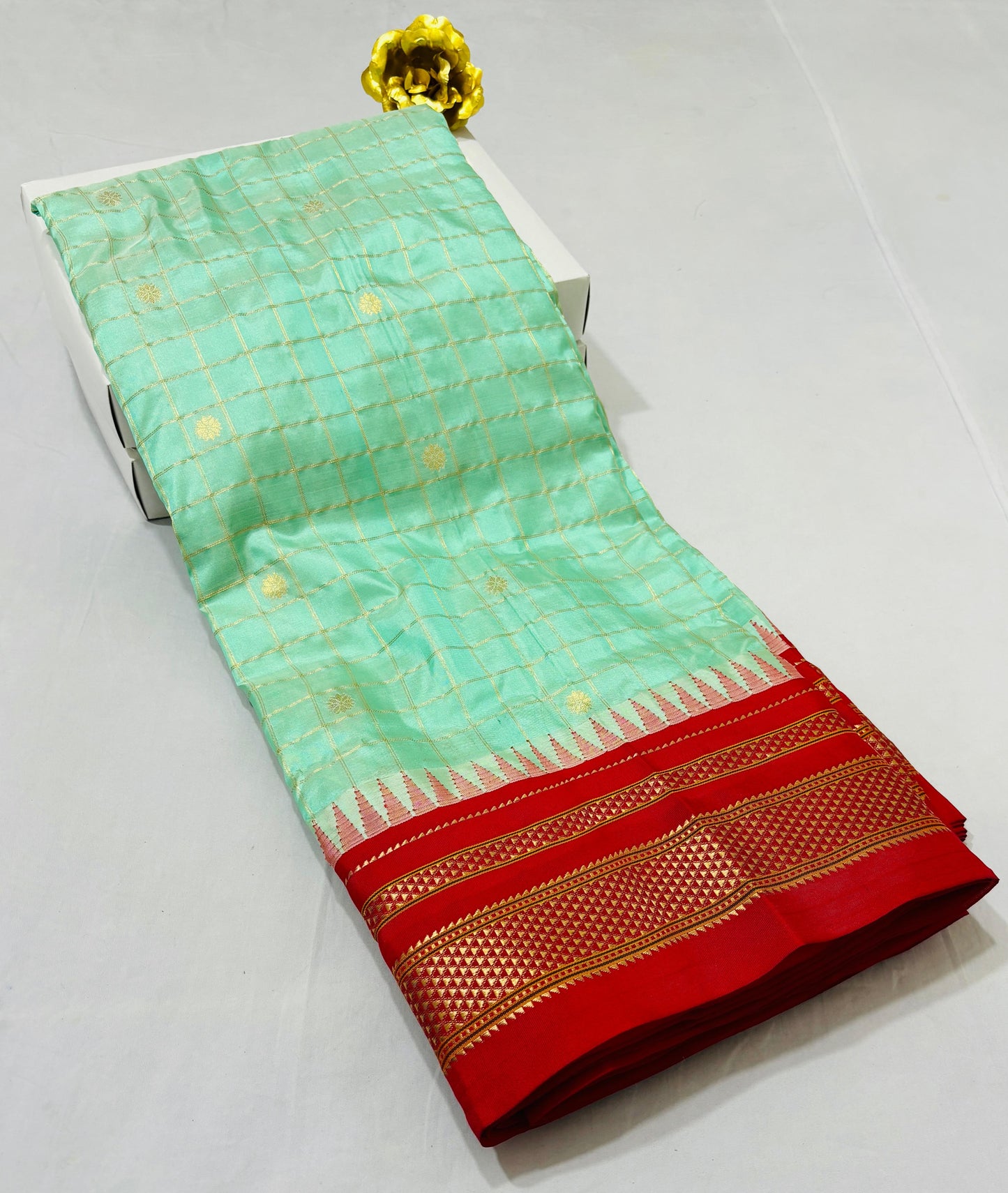 Pure Silk Ilkal Paithani Saree