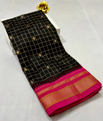 Pure Silk Ilkal Paithani Saree