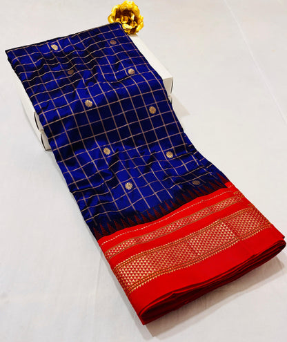 Pure Silk Ilkal Paithani Saree