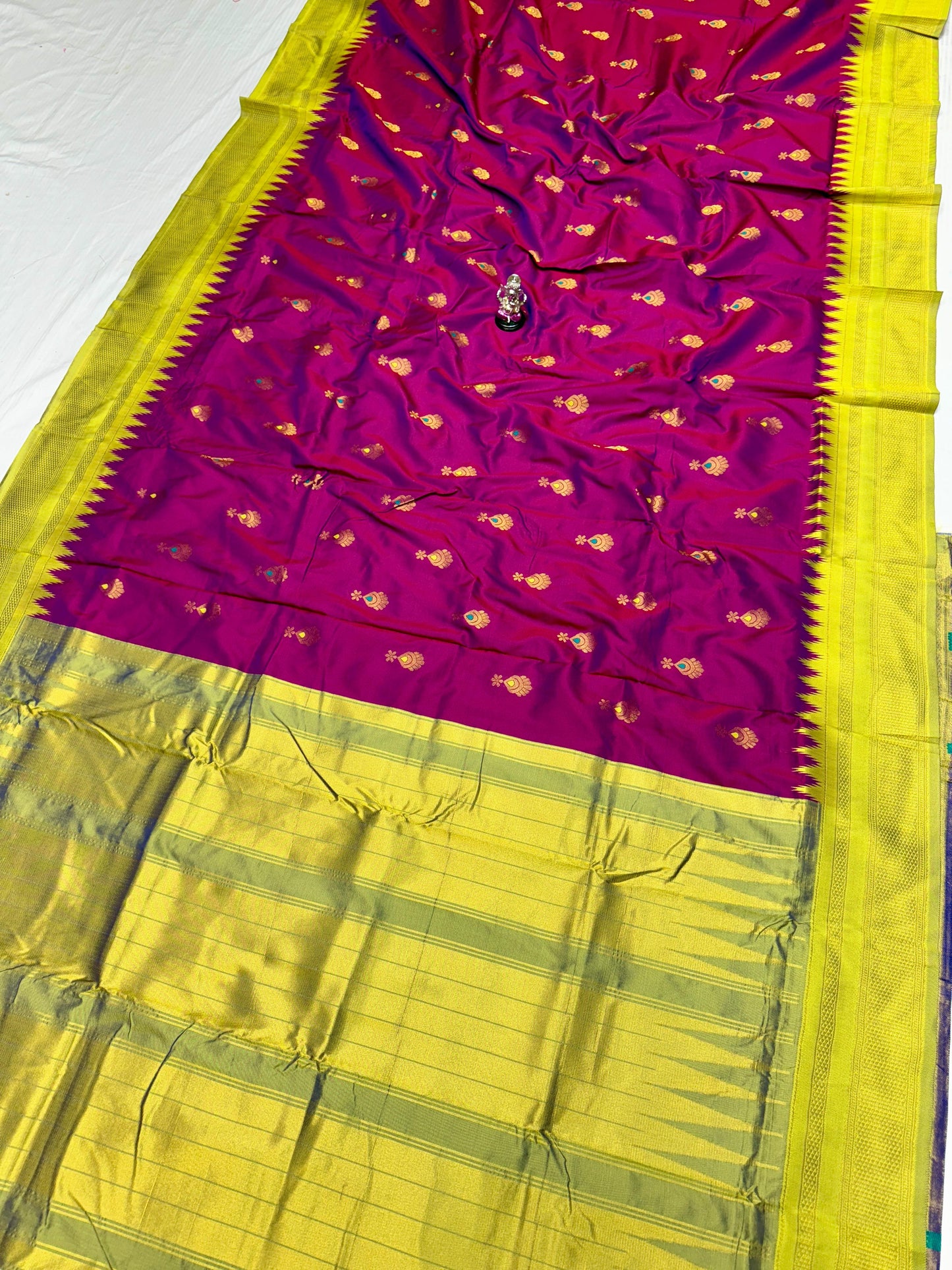 Irkal Paithani Semi Silk Saree