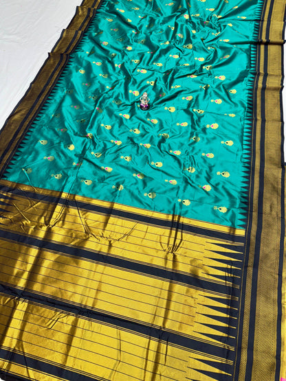 Irkal Paithani Semi Silk Saree
