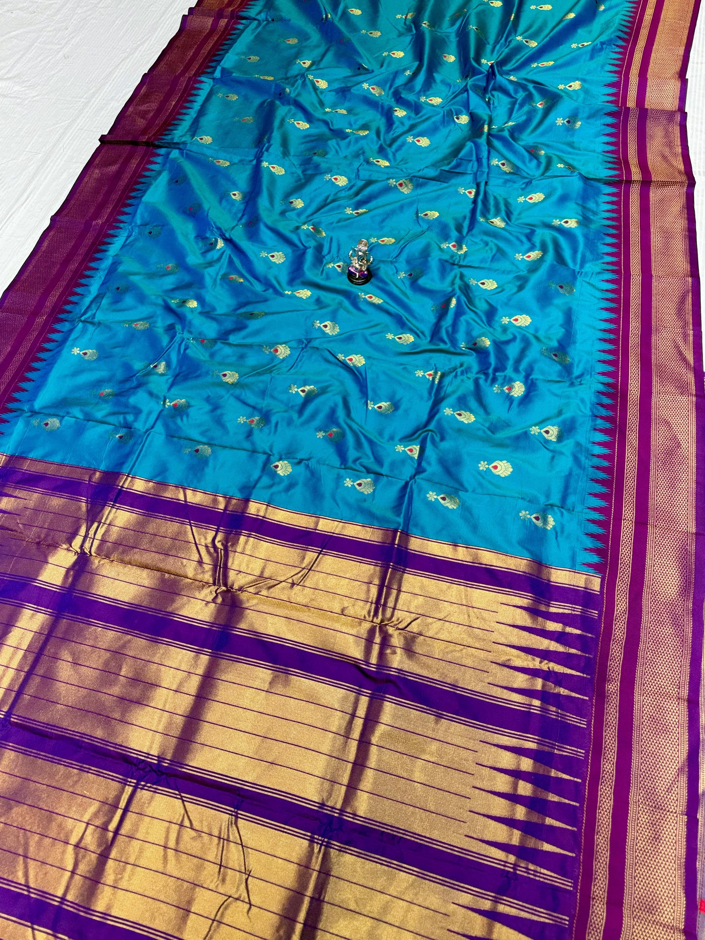 Irkal Paithani Semi Silk Saree