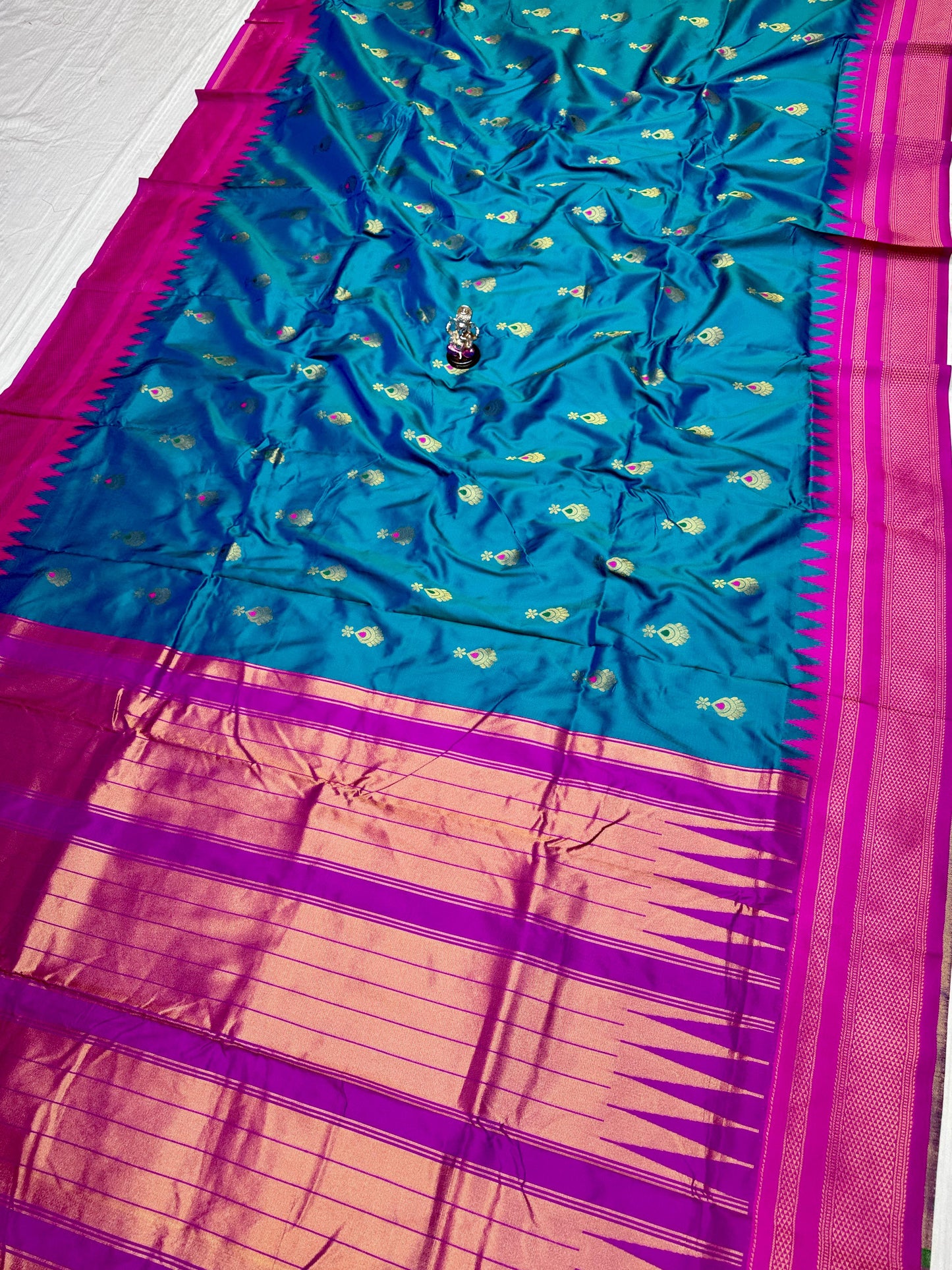 Irkal Paithani Semi Silk Saree