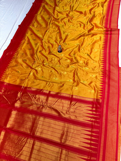 Irkal Paithani Semi Silk Saree