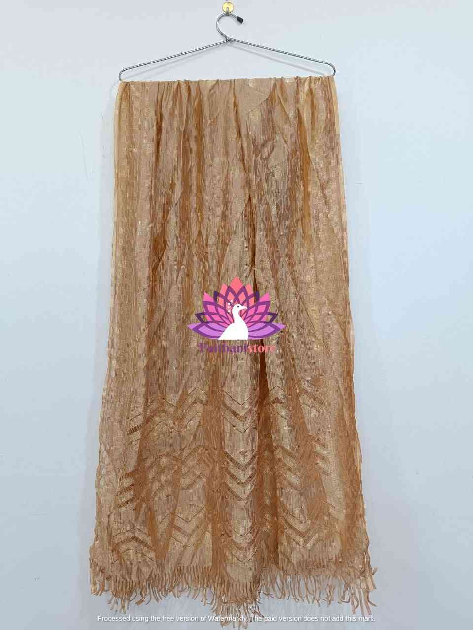 Light Weight Dark Cream Dupatta