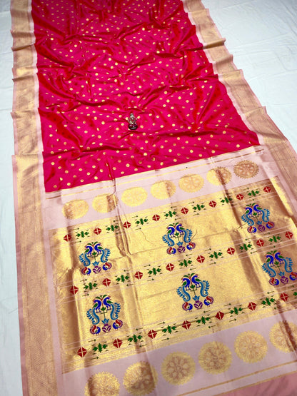 Maharani Pallu Kalanjali Paithani Saree