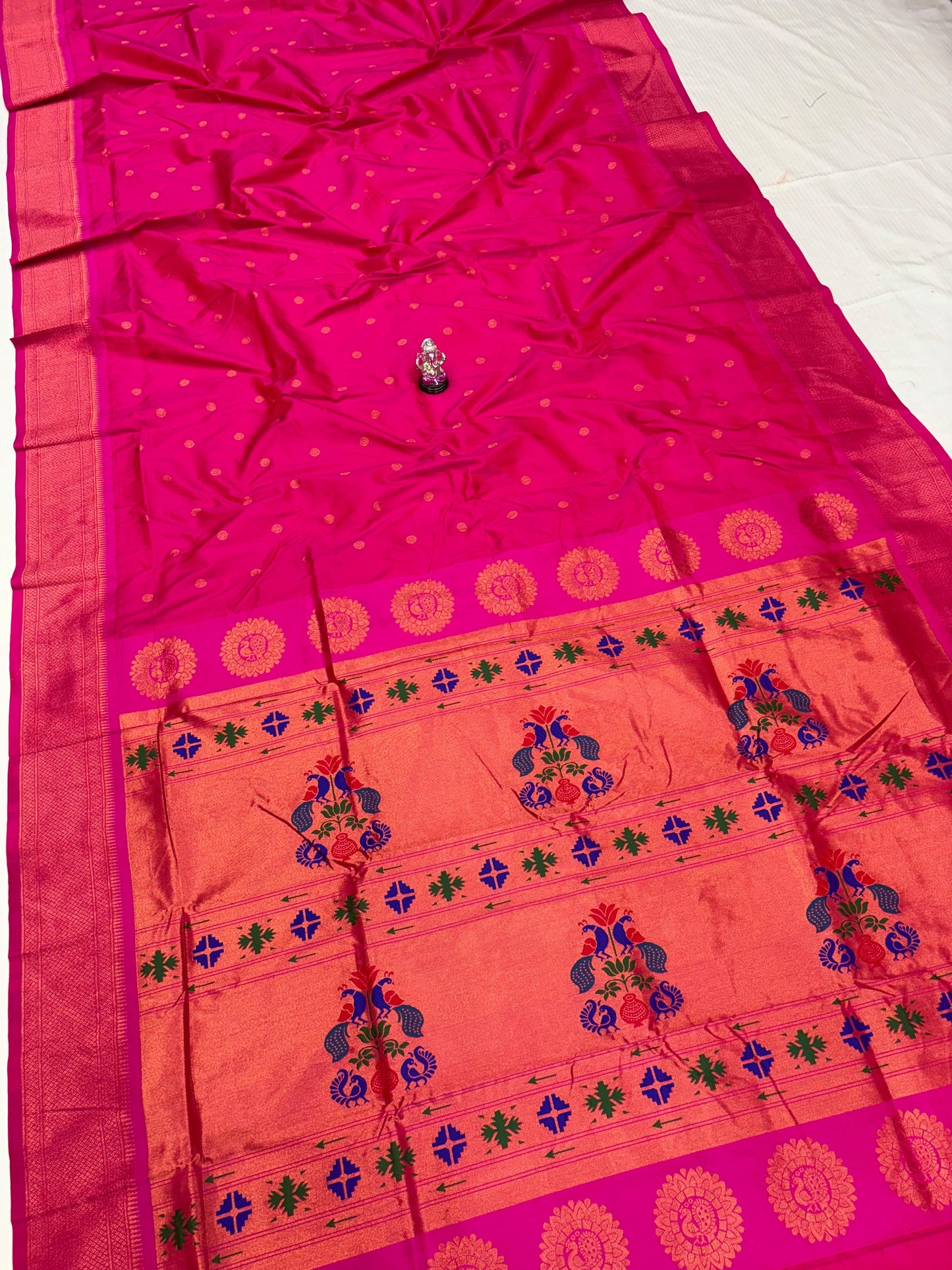 Maharani Pallu Kalanjali Paithani Saree