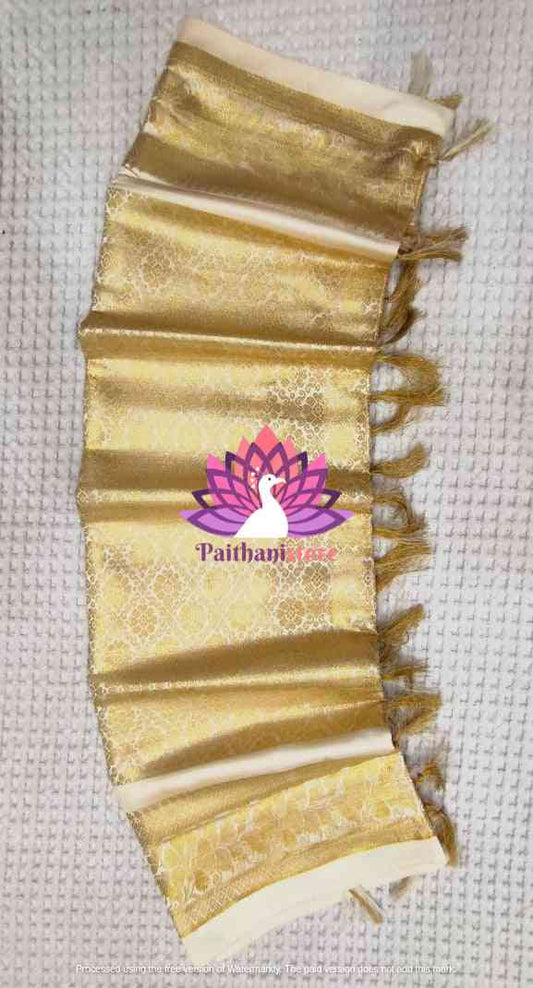 Off-White Paithani Shela Online - Paithanistore