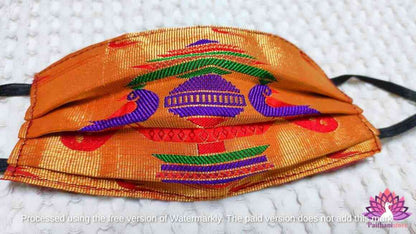 Paithani Mask For Wedding