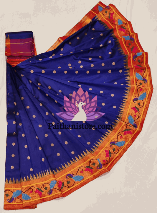 Pure Silk Brocade Paithani Saree