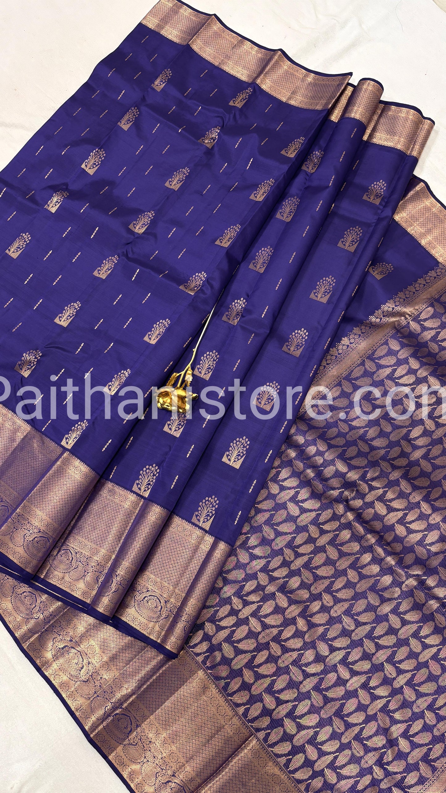 Pure Silk Kanchipuram Saree — Worn by Model