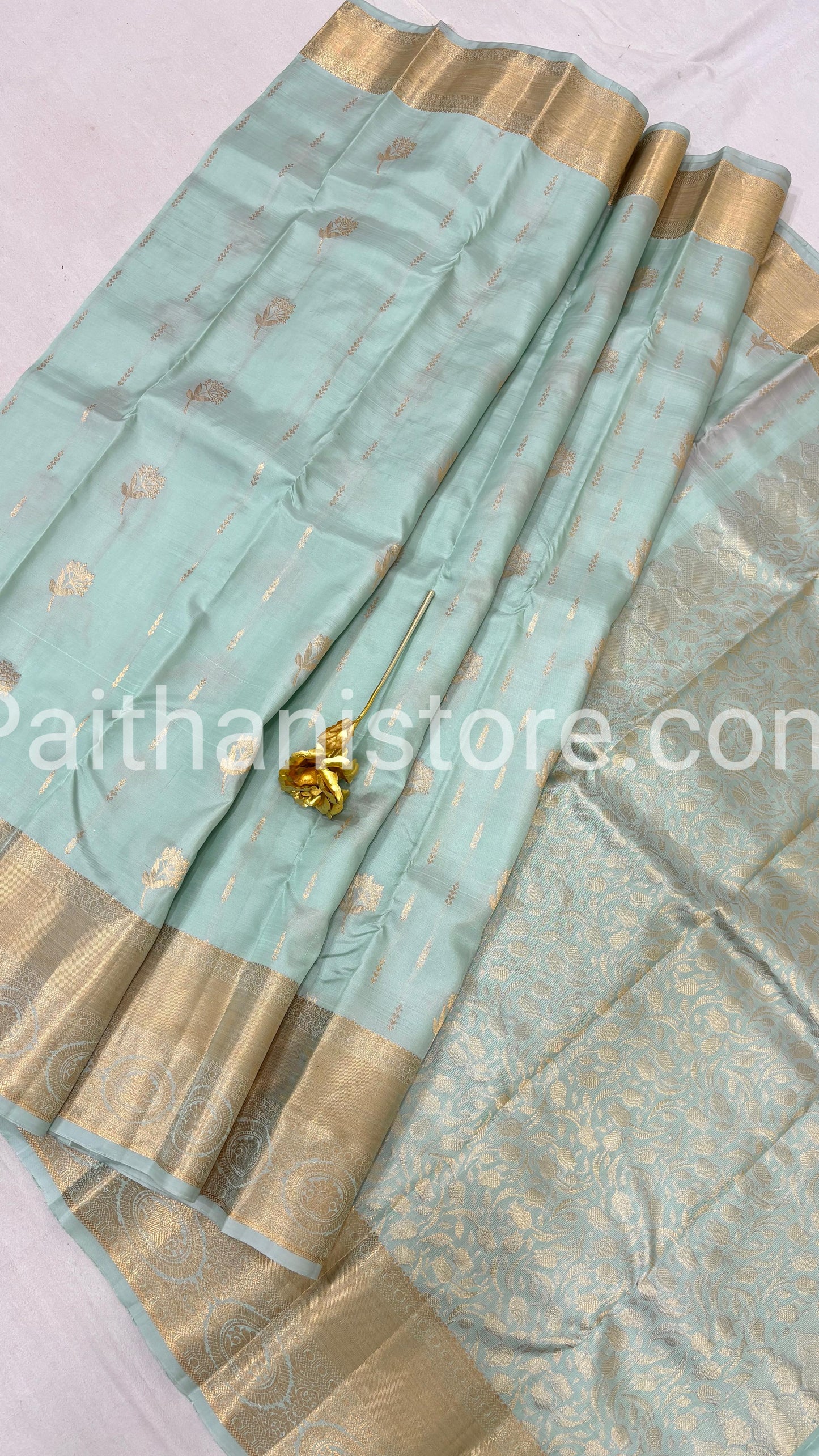 Pure Silk Kanchipuram Saree — Color View