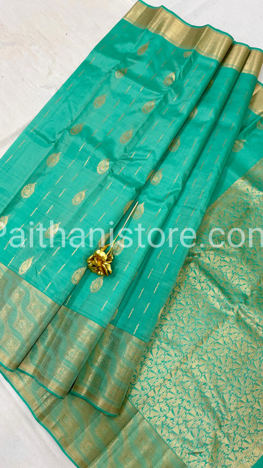 Silk Kanchipuram Saree - Front View