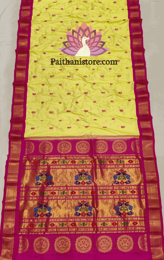 Royal Paithani Saree With Rich Pallu