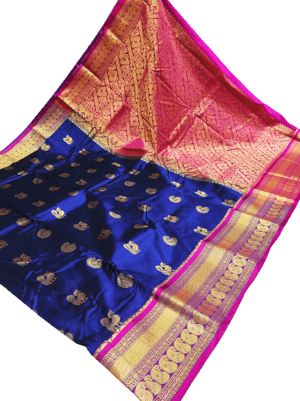 Semi Mhalsa Paithani Saree