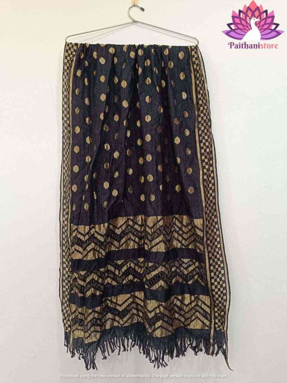 Light Weight Black Dupatta