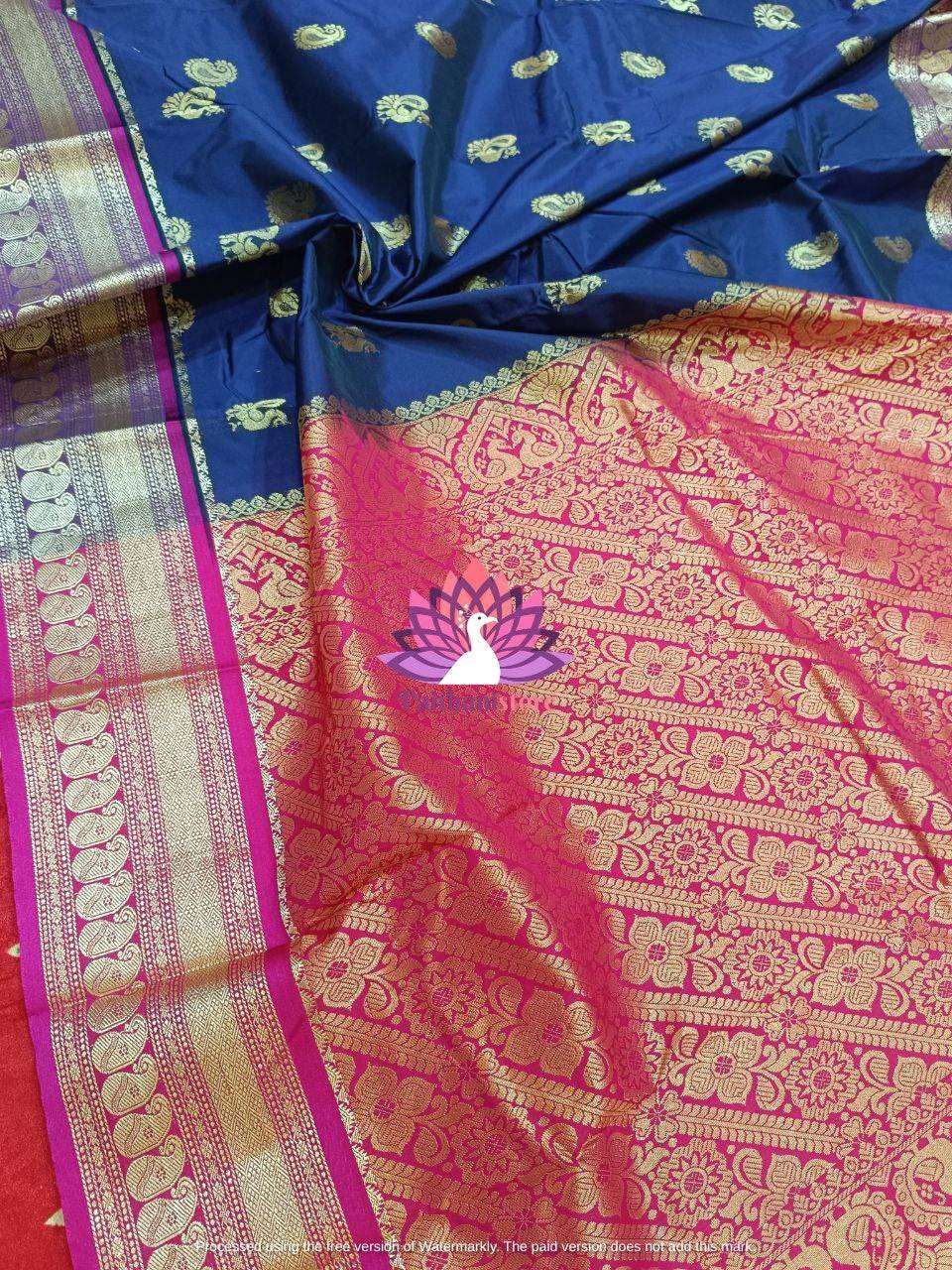 Semi Mhalsa Paithani Saree