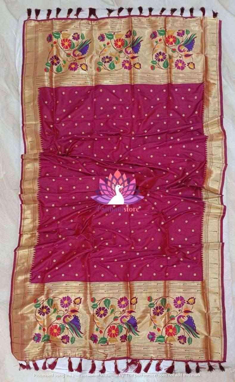 Paithani Dupatta For Women Silk