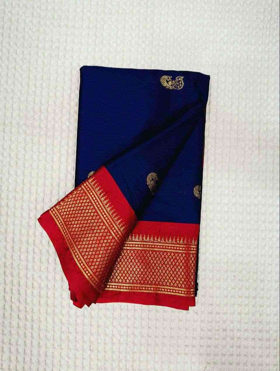 Blue Sico Silk Paithani Saree