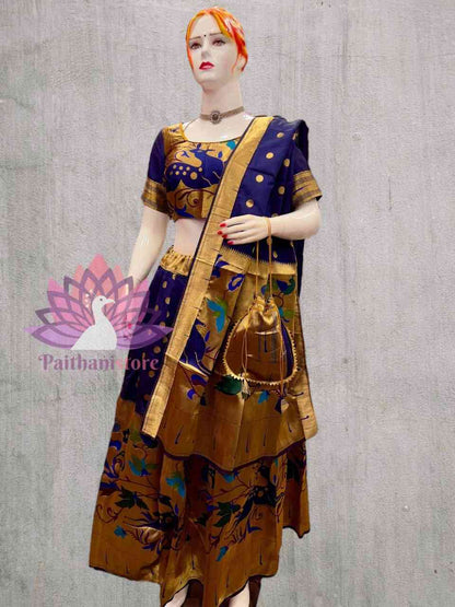 Premium Ready-to-Wear Lehenga - Fully Stitched Designer Silk Dress for Women