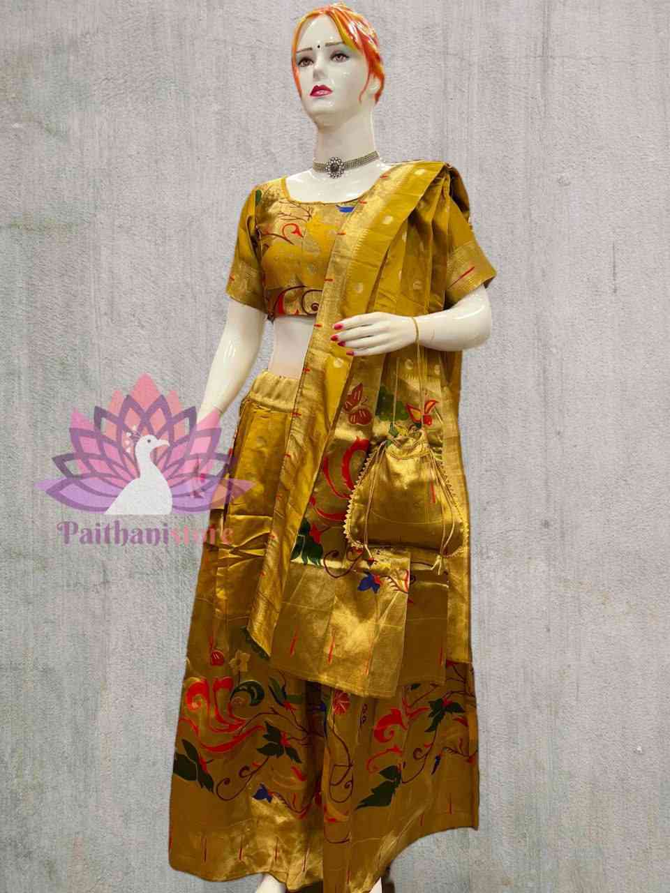 Premium Ready-to-Wear Lehenga - Fully Stitched Designer Silk Dress for Women