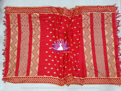 Light Weight Red Dupatta