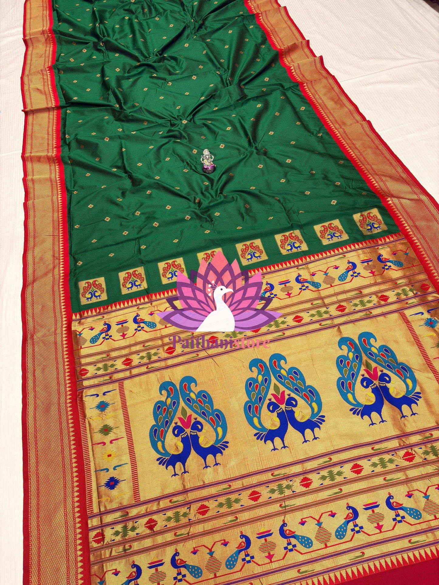 Beautiful Fancy Pallu Semi Silk Sarees