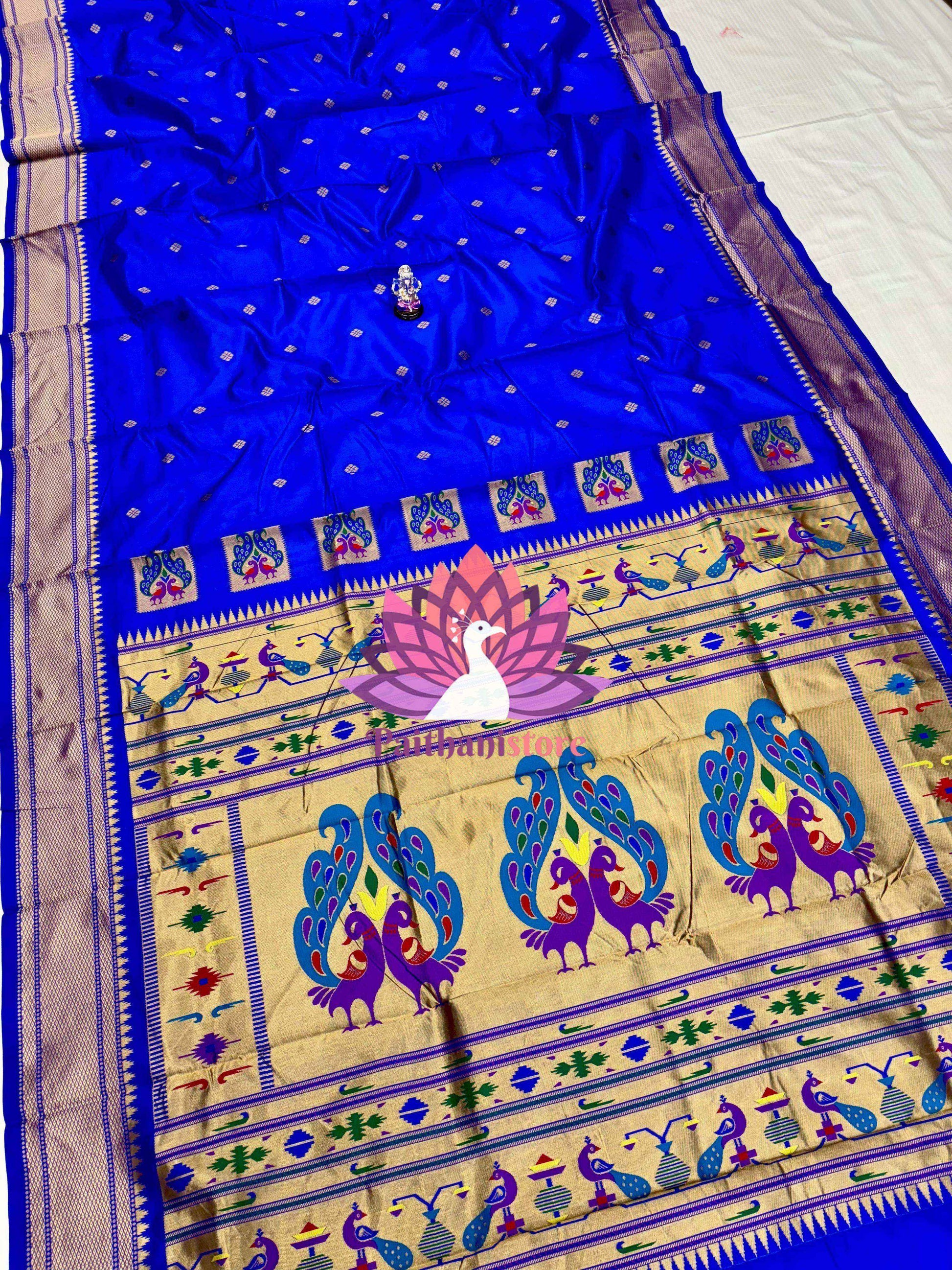 Beautiful Fancy Pallu Semi Silk Sarees