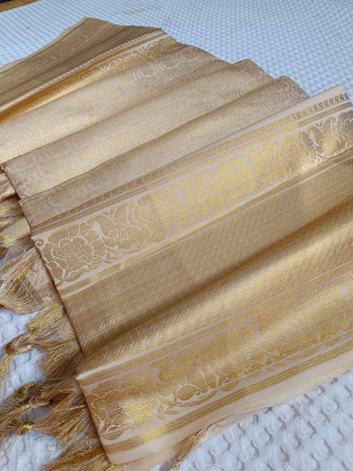 Golden Shela For Bride