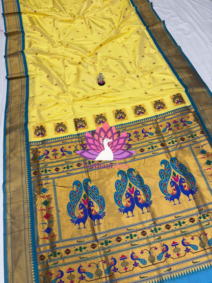 Beautiful Fancy Pallu Semi Silk Sarees