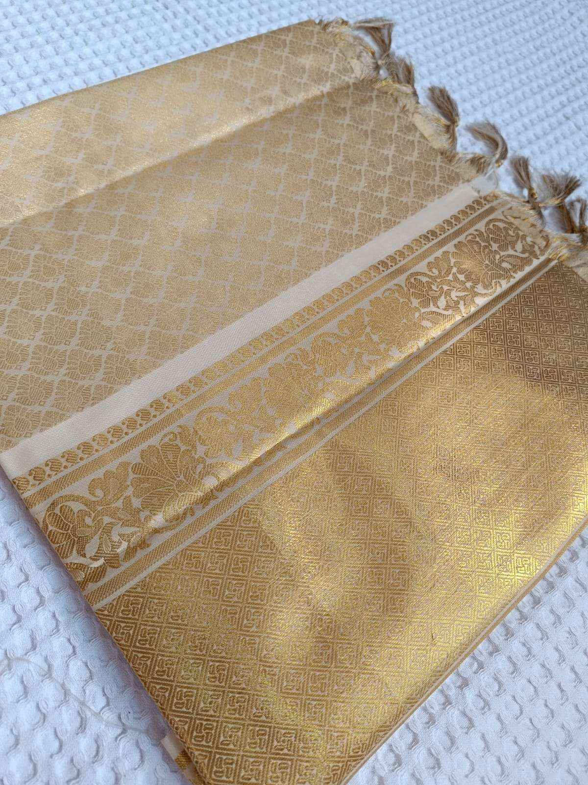 Golden Shela For Bride