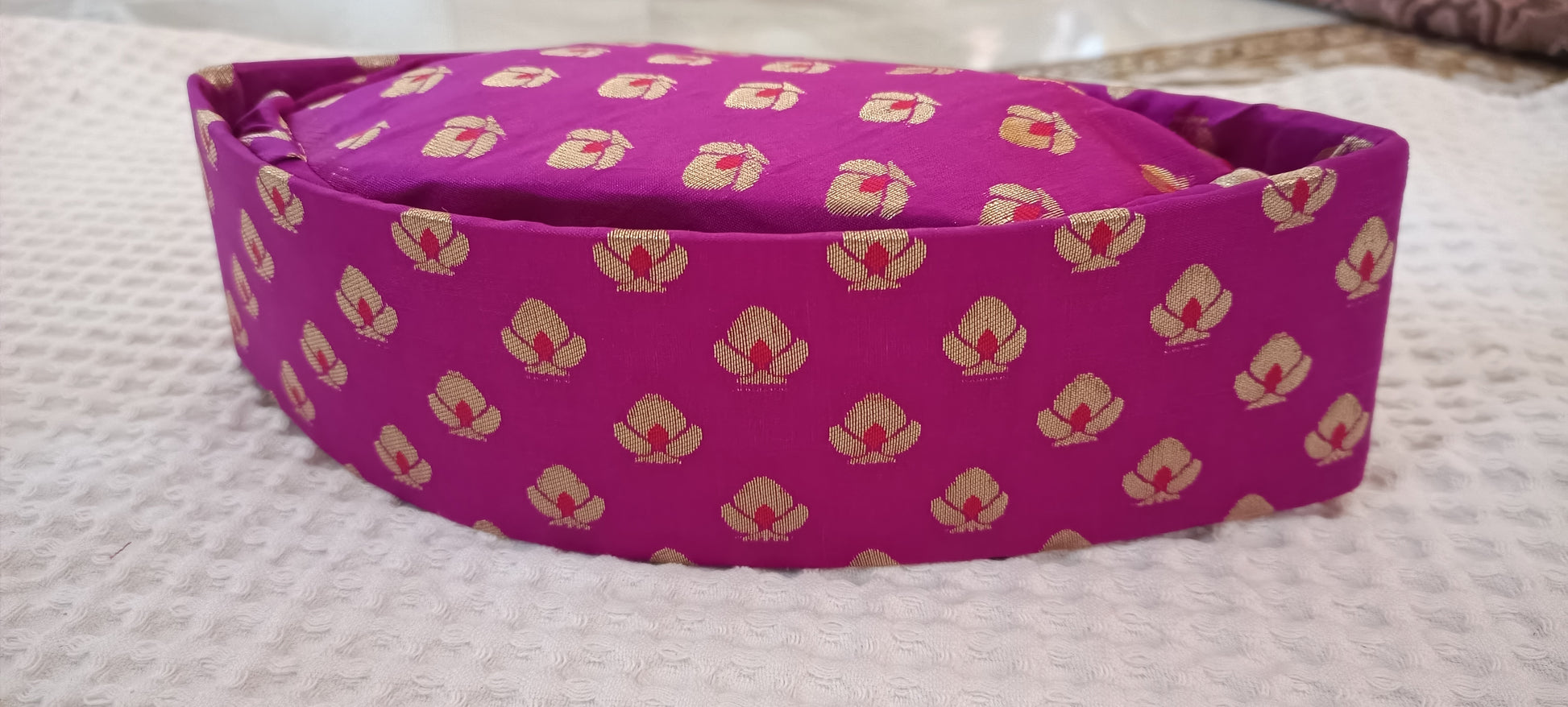 Paithani Topi 7 — Side Angle