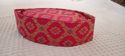 Paithani Topi 1 — Side Angle