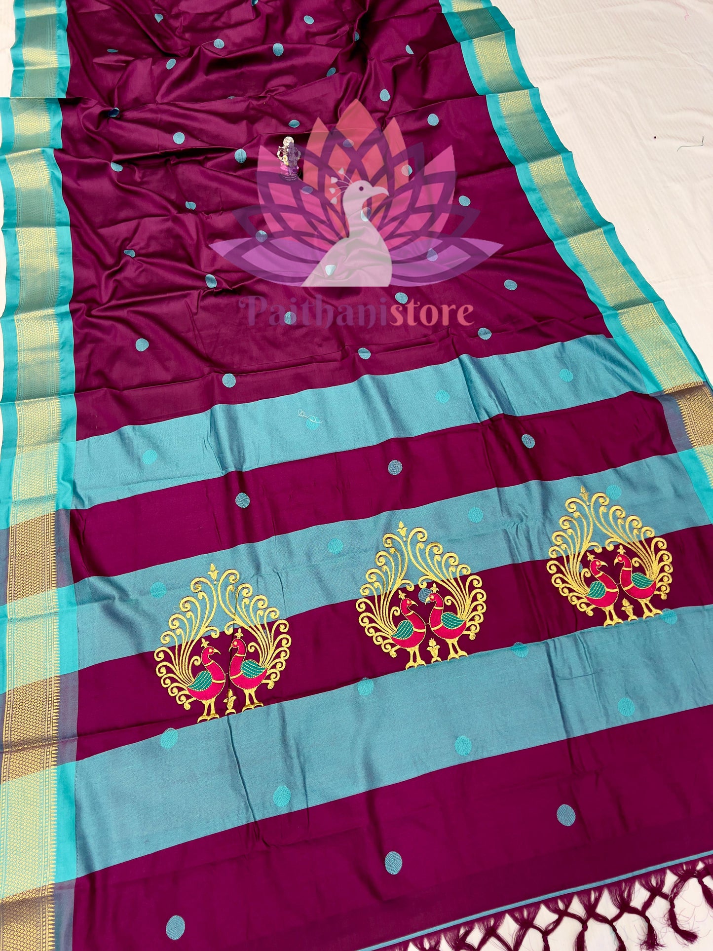 Beautiful Peacock Pallu Sarees