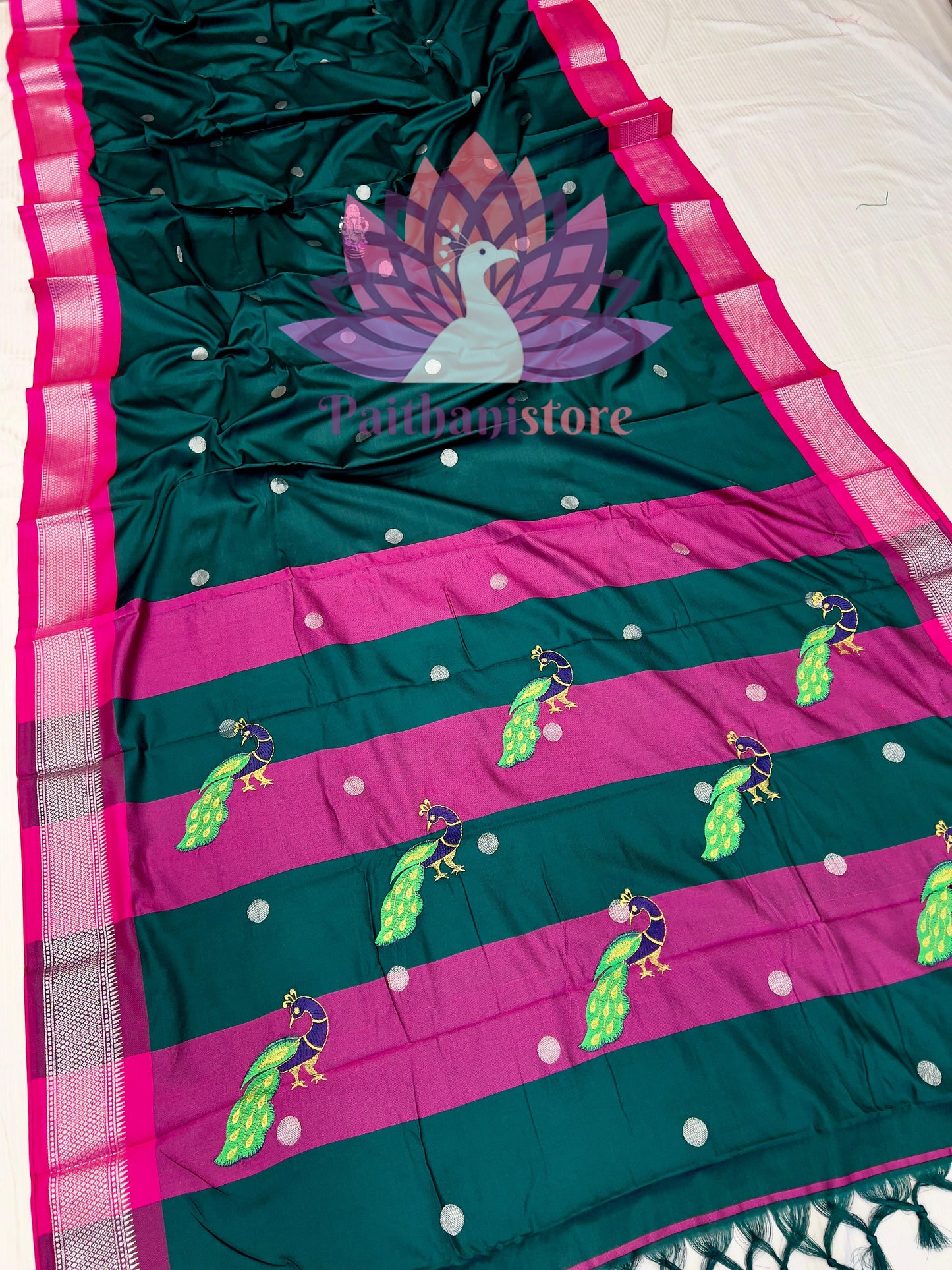 Beautiful Peacock Pallu Sarees