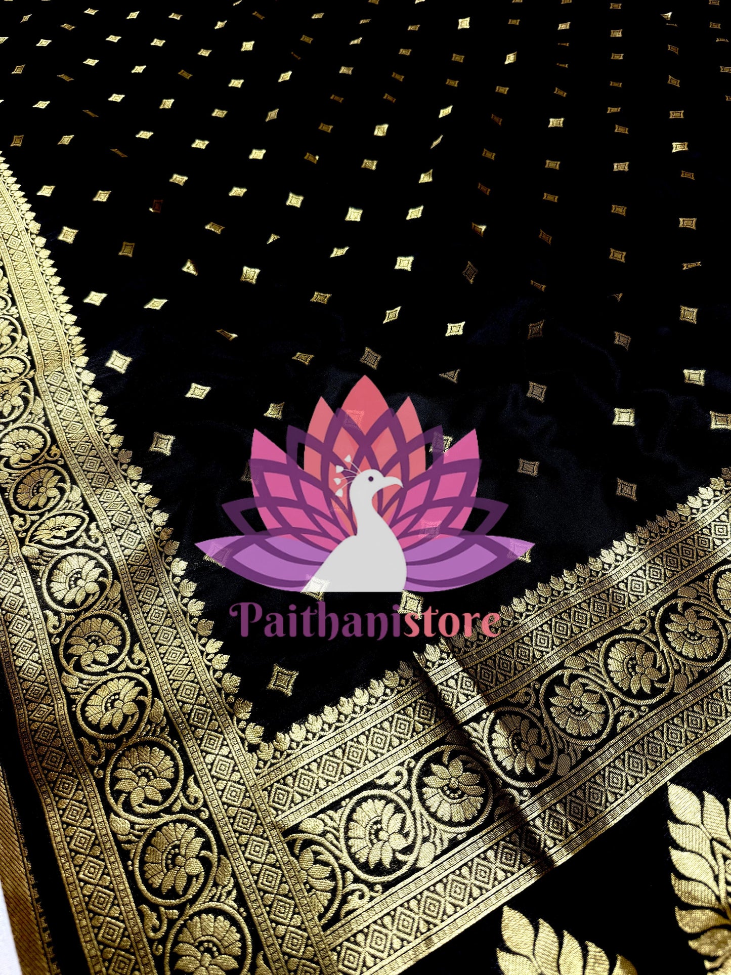 Semi Kanjivaram Paithani Saree