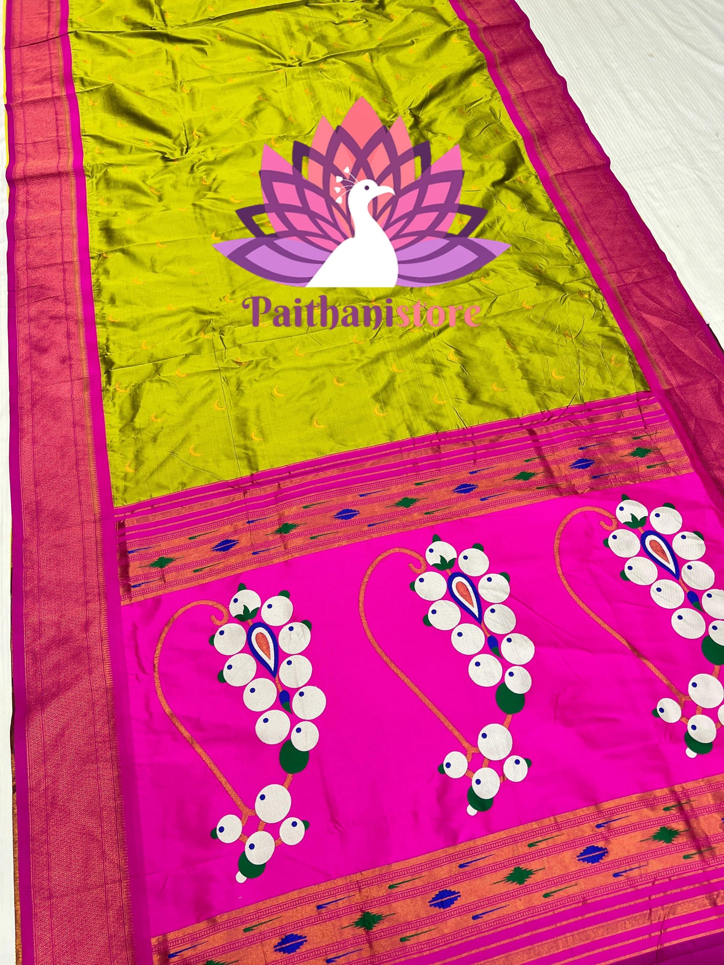 9 Yard Chandrakor Paithani Saree