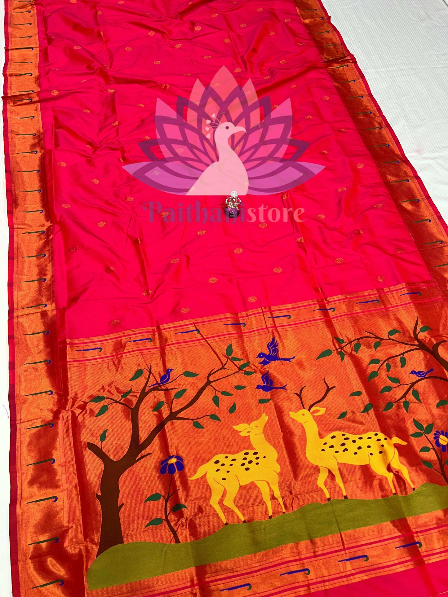 Designer Pallu Paithani Sarees