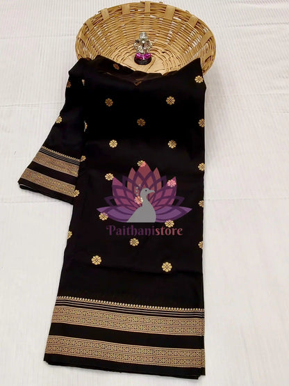 Semi-Silk Narayan Peth Paithani Saree