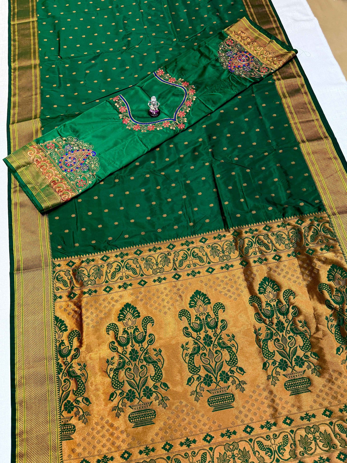 Designer Kalanjali Paithani Saree