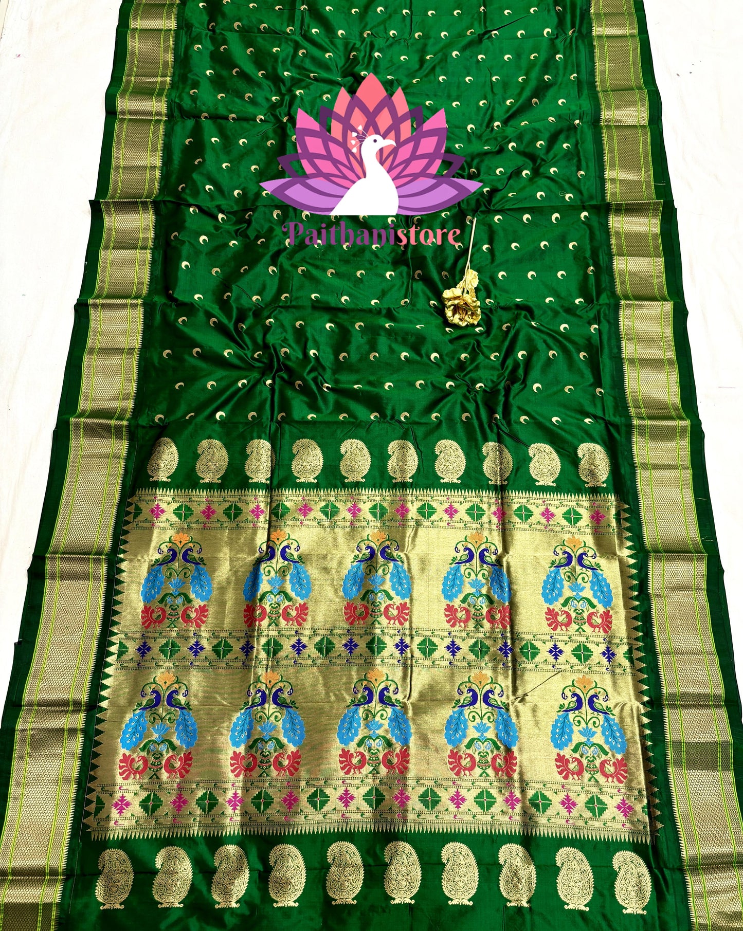 Pure Silk Chandrakor Paithani