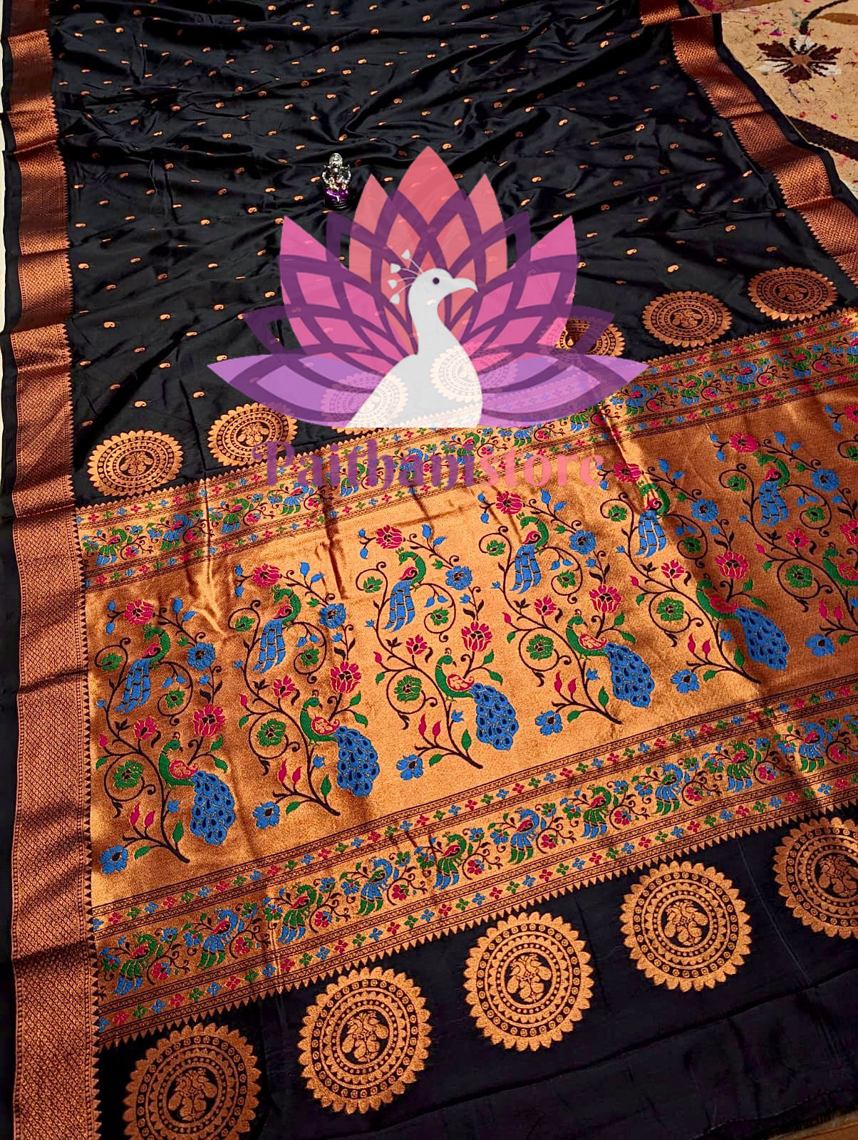 Beautiful Soft Silk Paithani Sarees