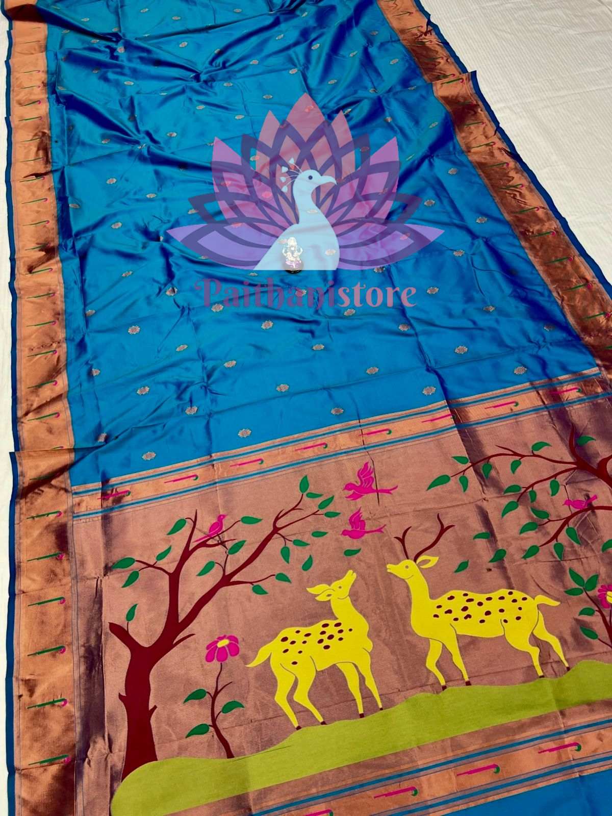 Designer Pallu Paithani Sarees