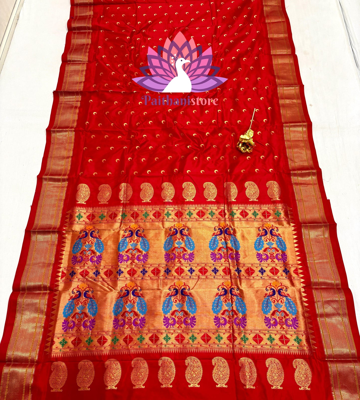 Pure Silk Chandrakor Paithani